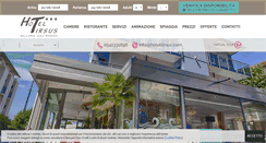 Desktop Screenshot of hoteltirsus.com